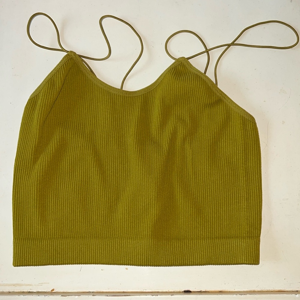 Pebby Forevee Rosalie Double Strap Brami GREEN Size L/XL